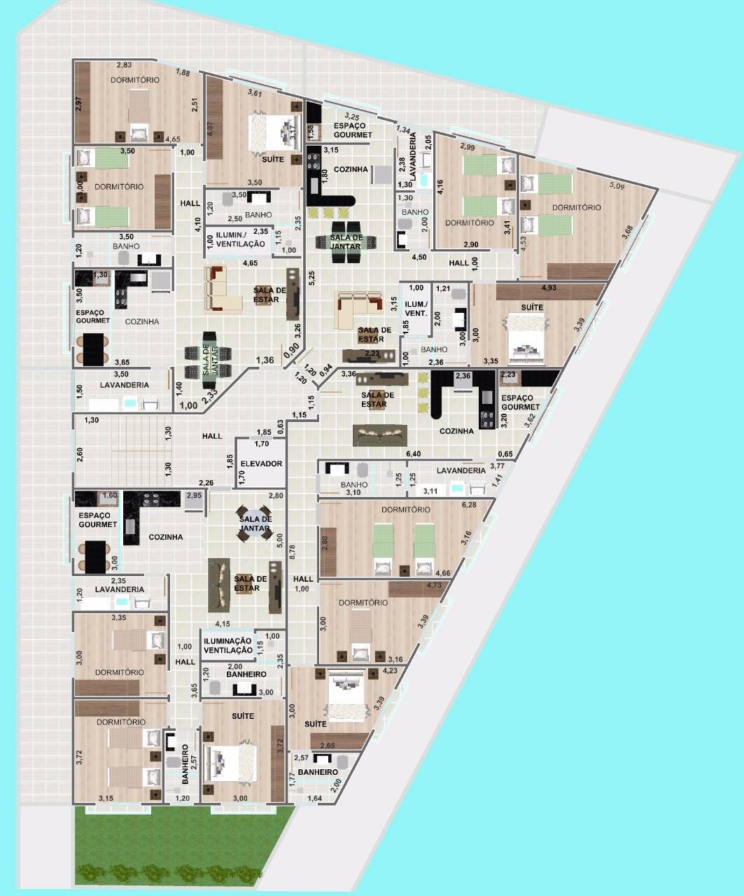 Apartamento, 3 quartos, 90 m² - Foto 4