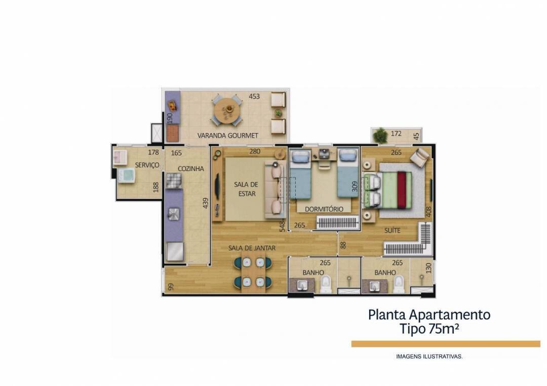 Apartamento, 2 quartos, 75 m² - Foto 10
