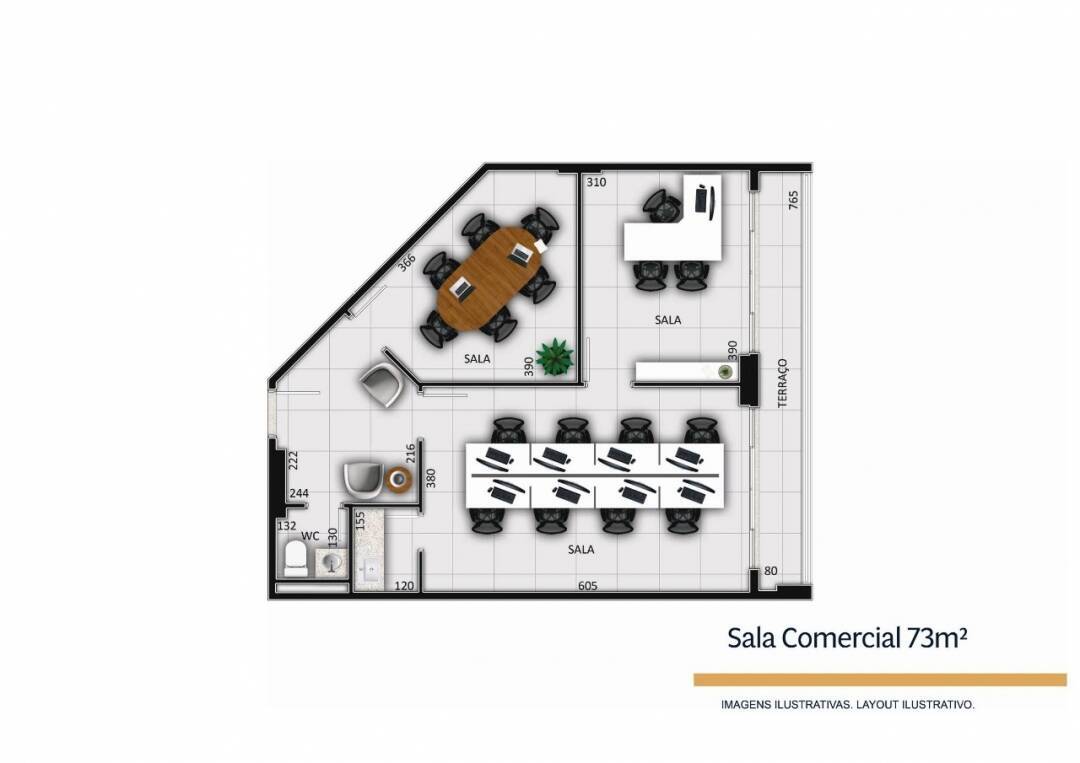 Sala-Conjunto, 56 m² - Foto 8