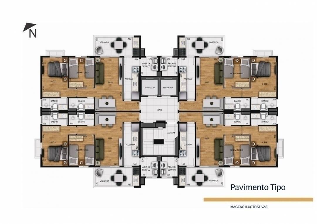 Sala-Conjunto, 56 m² - Foto 12