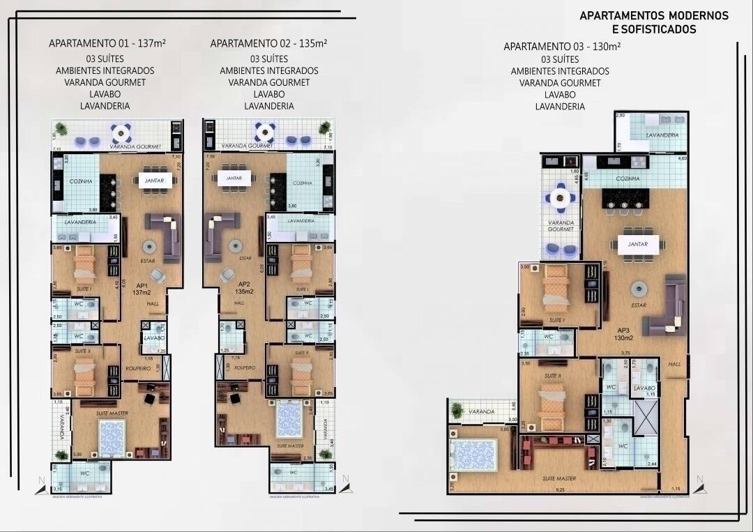 Apartamento, 3 quartos, 107 m² - Foto 39