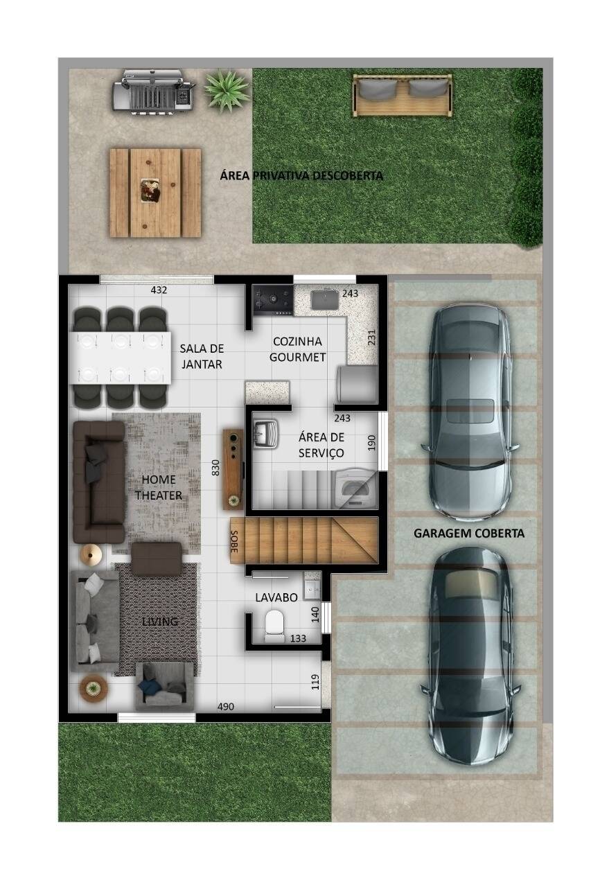 Casa de Condomínio, 3 quartos - Foto 10