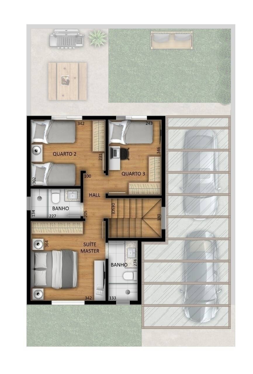 Casa de Condomínio, 3 quartos - Foto 7