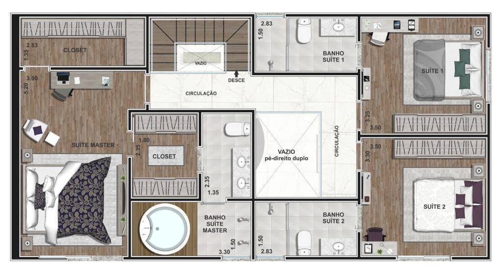Apartamento, 3 quartos, 190 m² - Foto 10