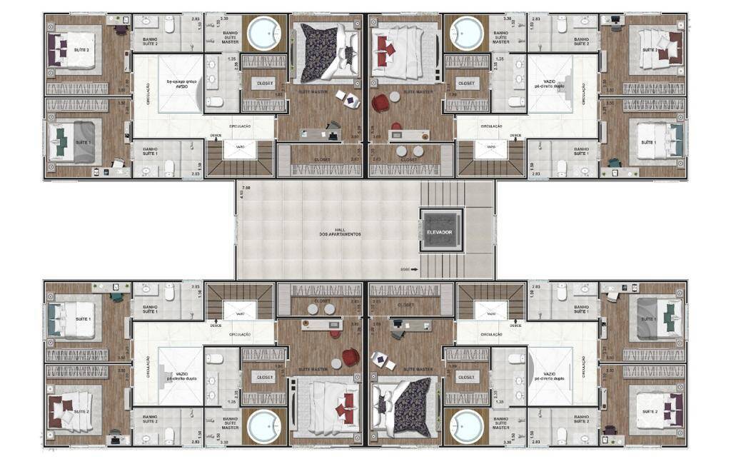 Apartamento, 3 quartos, 190 m² - Foto 8