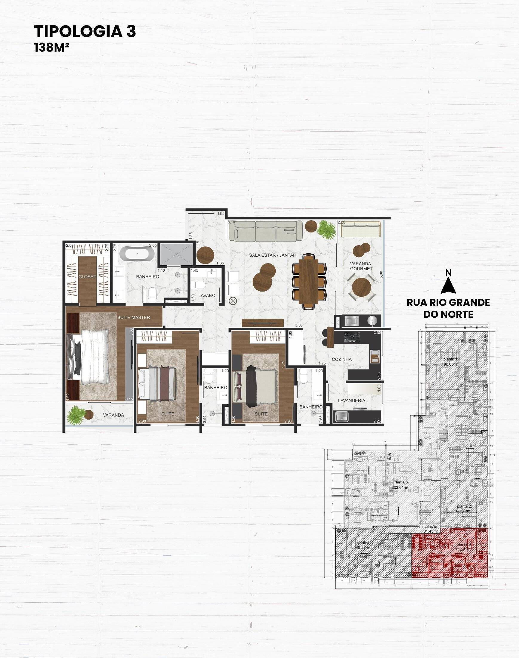 Apartamento, 3 quartos, 138 m² - Foto 23