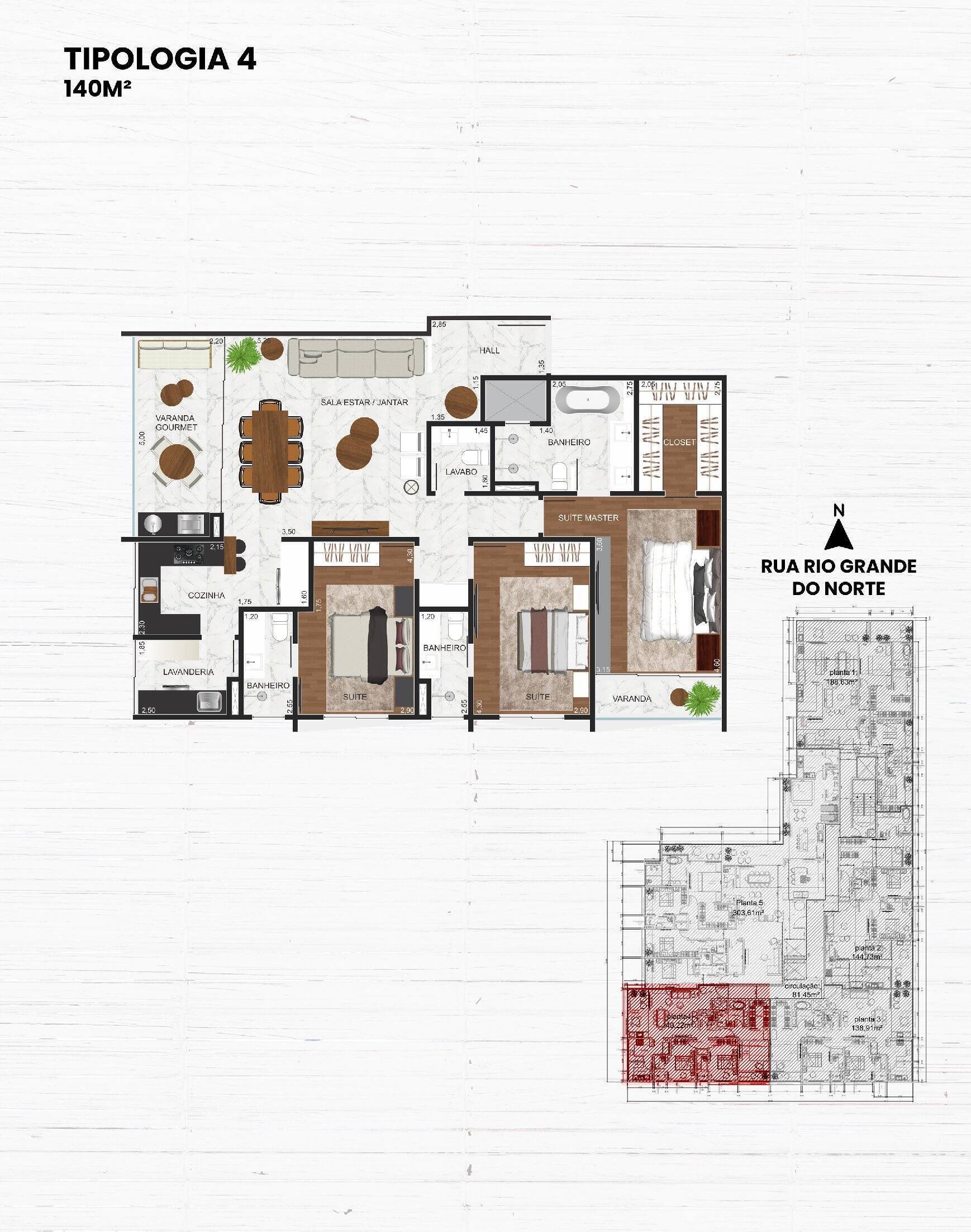 Apartamento, 3 quartos, 138 m² - Foto 24