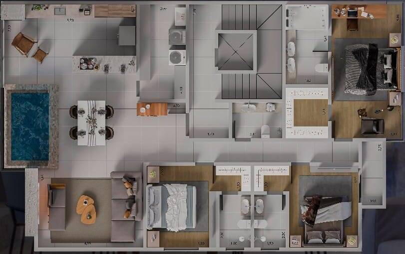 Apartamento, 3 quartos, 160 m² - Foto 6
