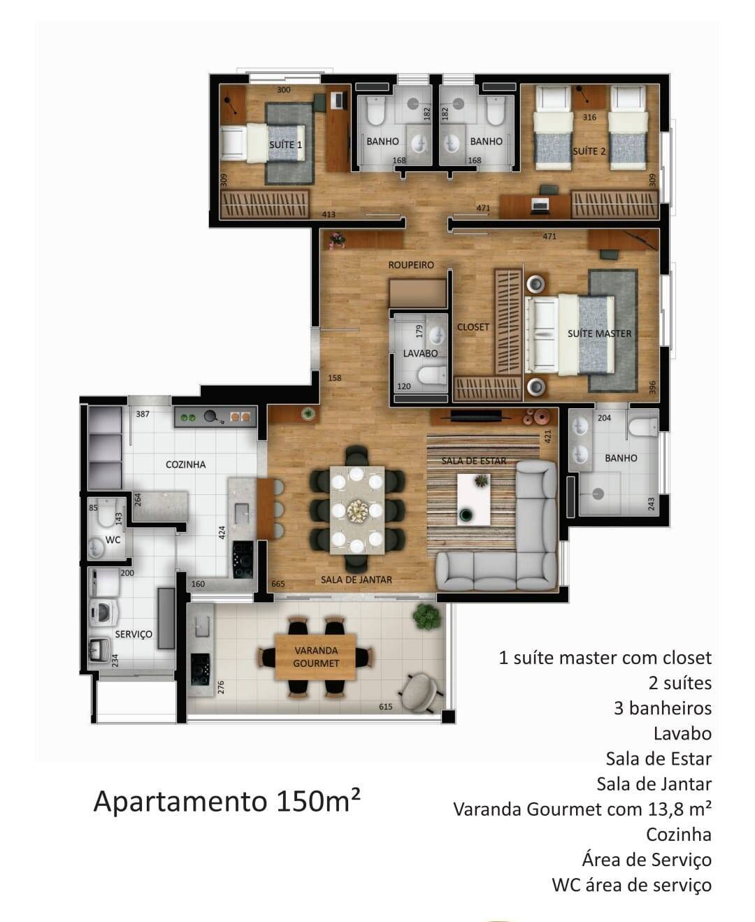 Apartamento, 3 quartos - Foto 10