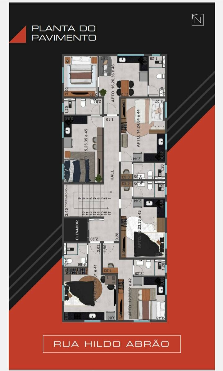 Apartamento, 1 quarto, 21 m² - Foto 6
