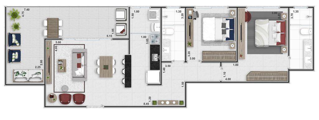 Apartamento, 3 quartos, 109 m² - Foto 26