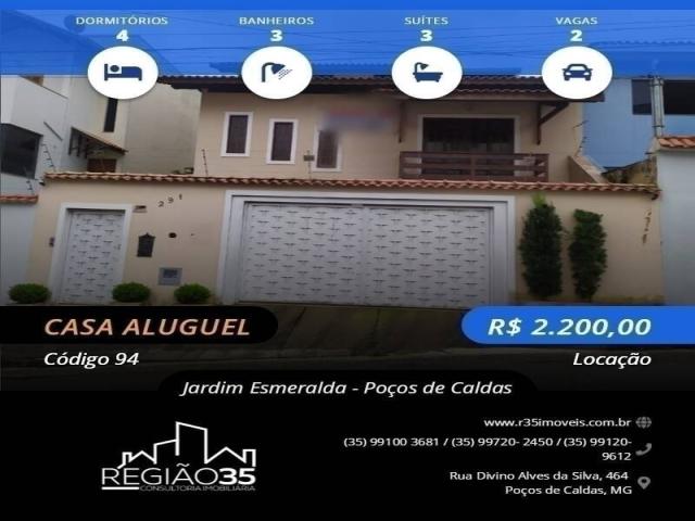 Casa para Locação em Poços de Caldas - 4