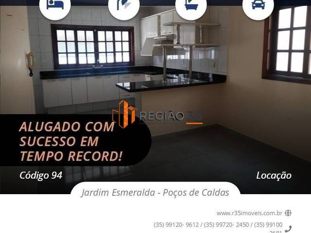 #94 - Casa para Locação em Poços de Caldas - MG - 1