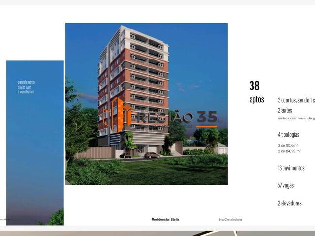 #998 - Apartamento em Construção para Venda em Poços de Caldas - MG - 3