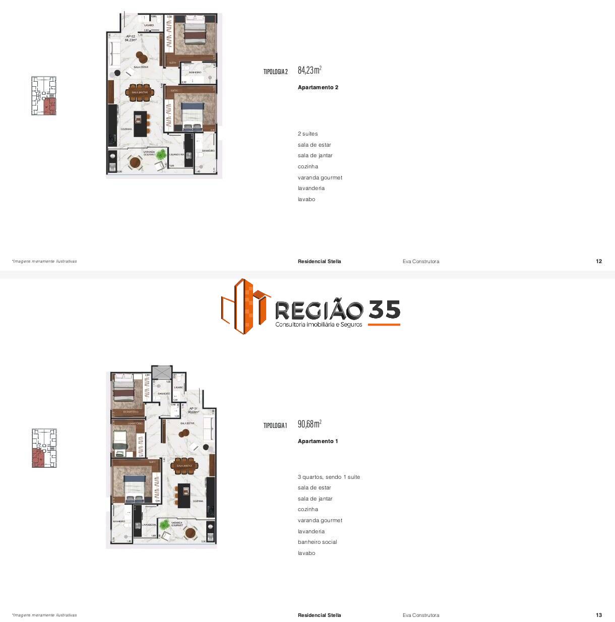 Apartamento, 3 quartos, 90 m² - Foto 11